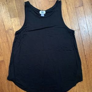 Black high Neck tank top